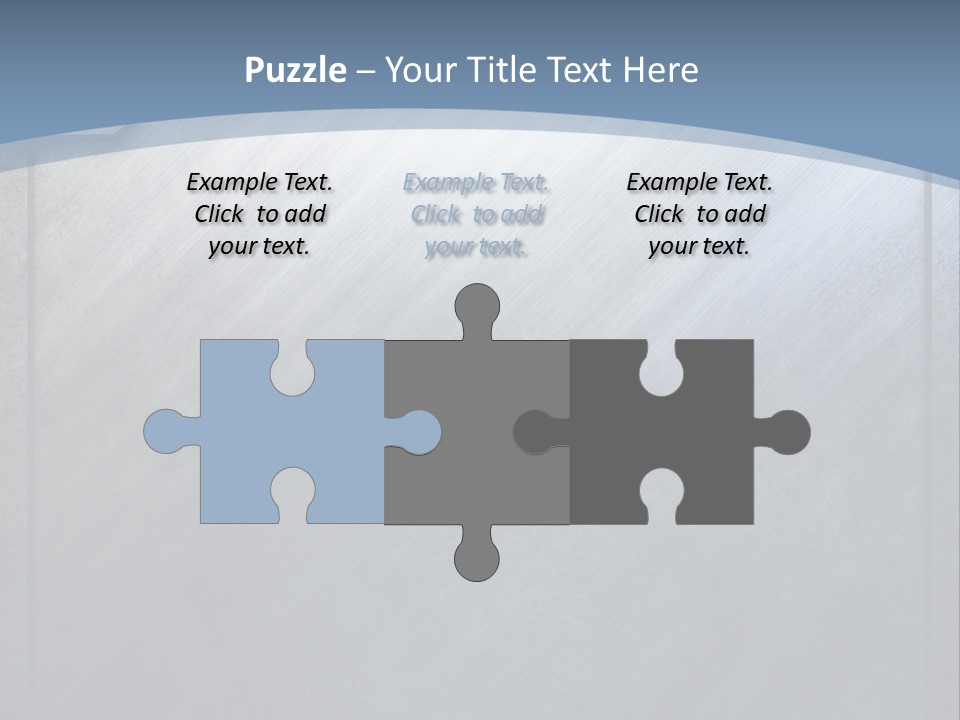 Wall Silver Aluminum PowerPoint Template