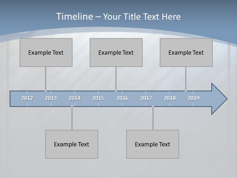 Wall Silver Aluminum PowerPoint Template