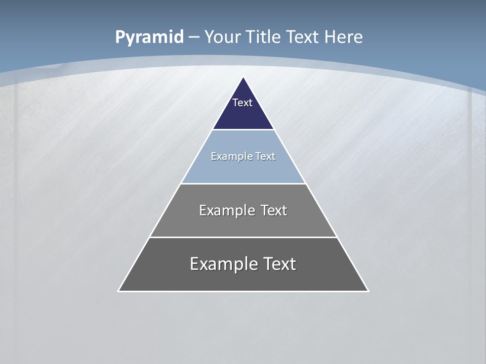 Wall Silver Aluminum PowerPoint Template