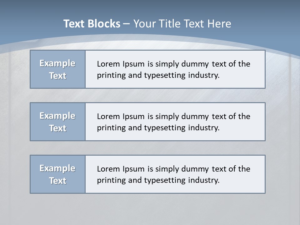 Wall Silver Aluminum PowerPoint Template