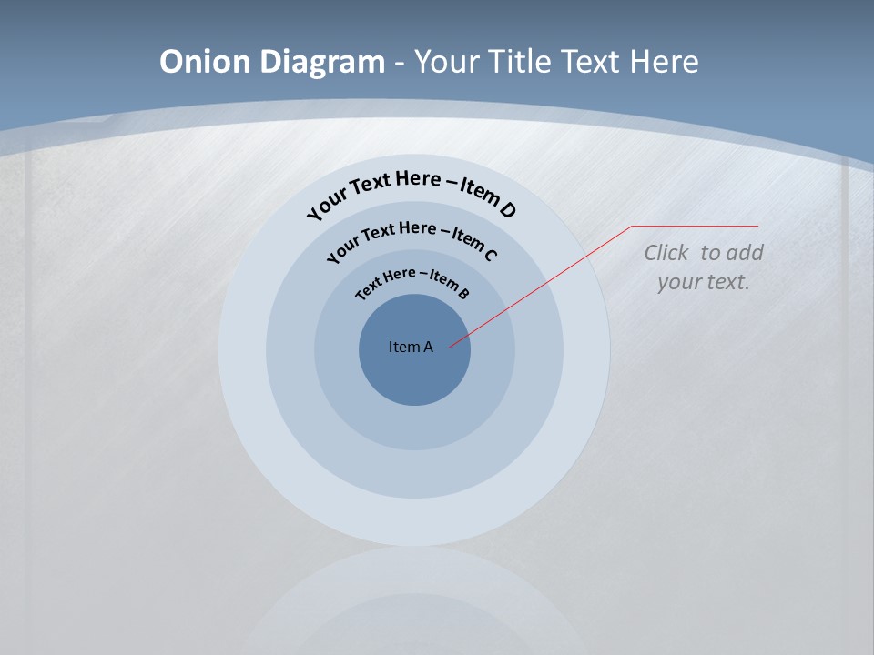 Wall Silver Aluminum PowerPoint Template