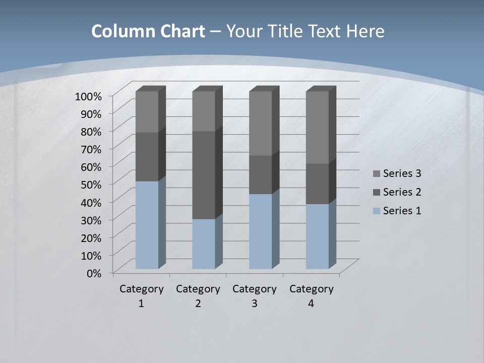 Wall Silver Aluminum PowerPoint Template