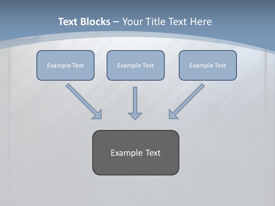 Wall Silver Aluminum PowerPoint Template