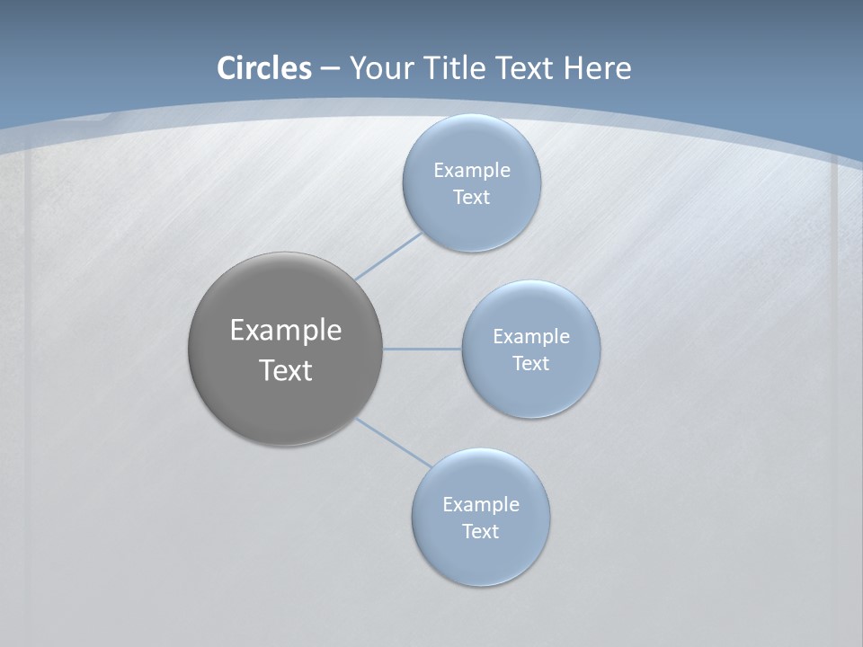 Wall Silver Aluminum PowerPoint Template