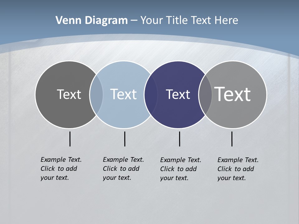 Wall Silver Aluminum PowerPoint Template