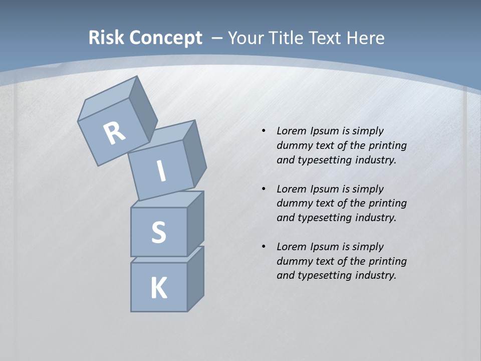 Wall Silver Aluminum PowerPoint Template