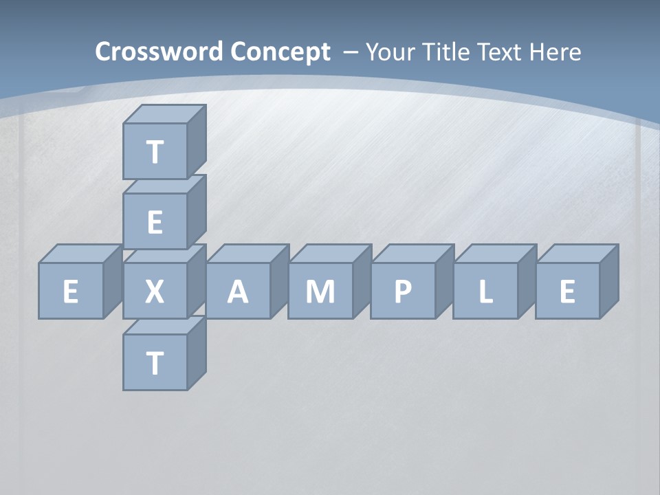 Wall Silver Aluminum PowerPoint Template