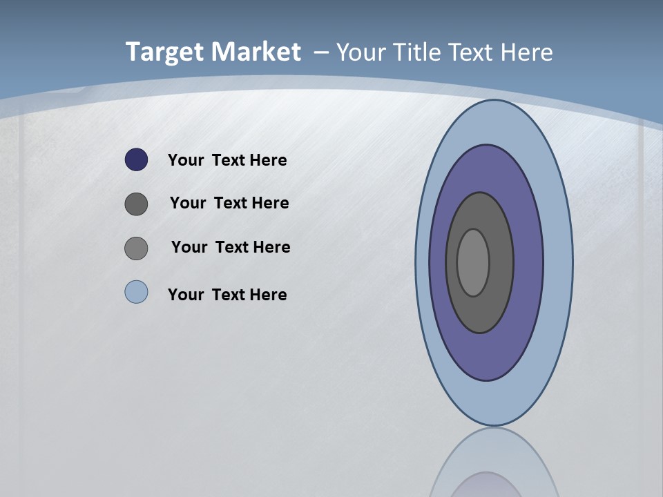 Wall Silver Aluminum PowerPoint Template