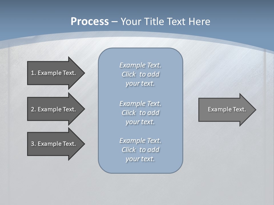 Wall Silver Aluminum PowerPoint Template