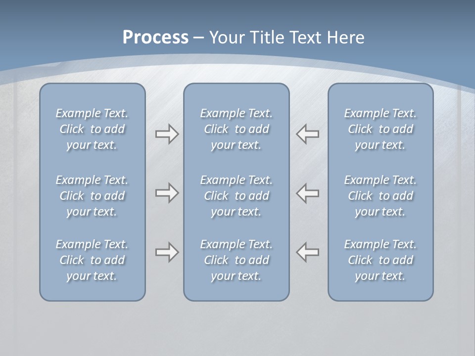 Wall Silver Aluminum PowerPoint Template