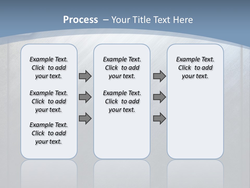Wall Silver Aluminum PowerPoint Template