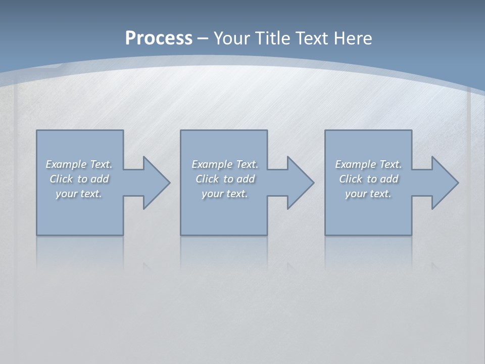 Wall Silver Aluminum PowerPoint Template