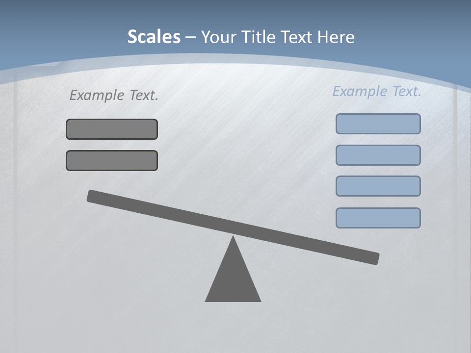 Wall Silver Aluminum PowerPoint Template
