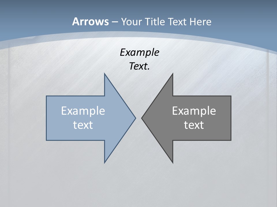 Wall Silver Aluminum PowerPoint Template