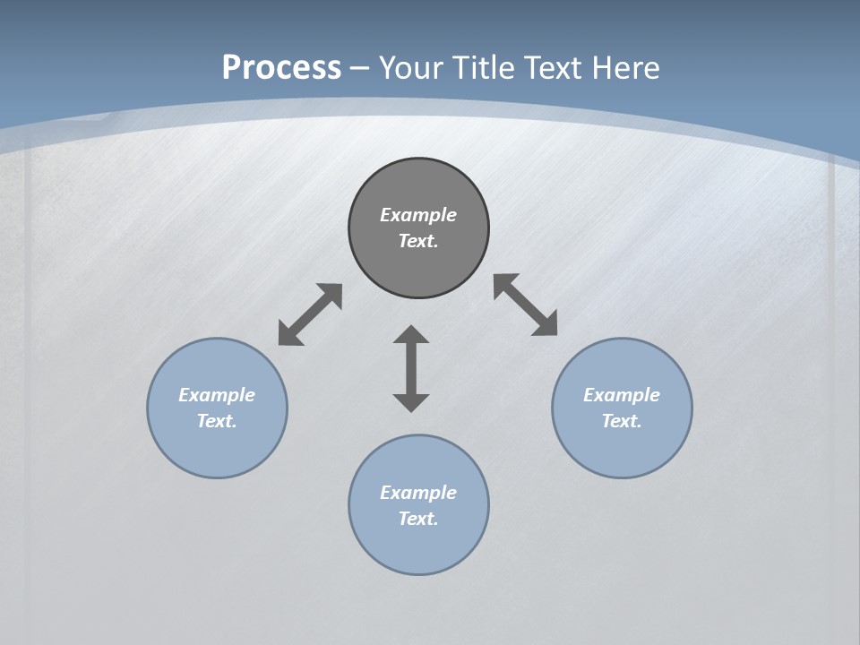 Wall Silver Aluminum PowerPoint Template