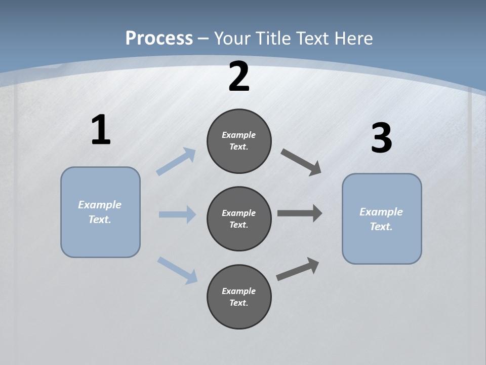 Wall Silver Aluminum PowerPoint Template