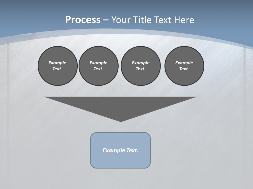 Wall Silver Aluminum PowerPoint Template