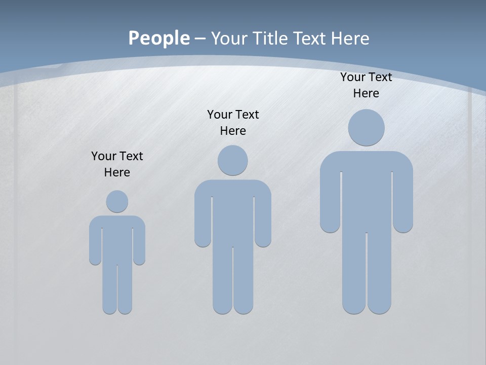 Wall Silver Aluminum PowerPoint Template