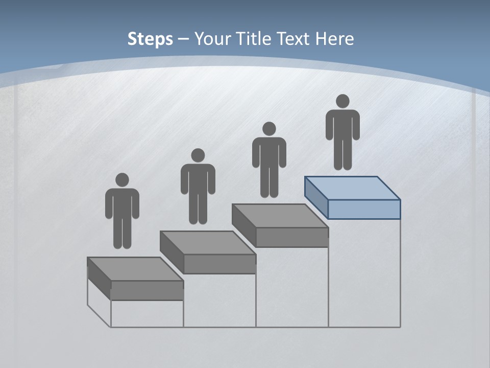 Wall Silver Aluminum PowerPoint Template