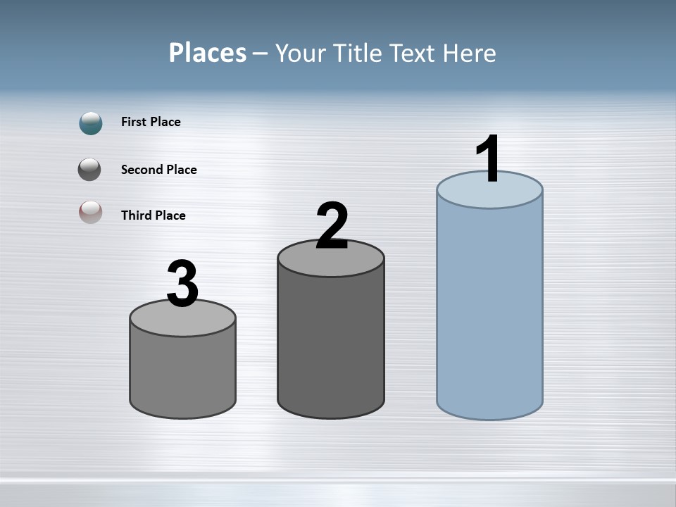 Design Steel Surface PowerPoint Template