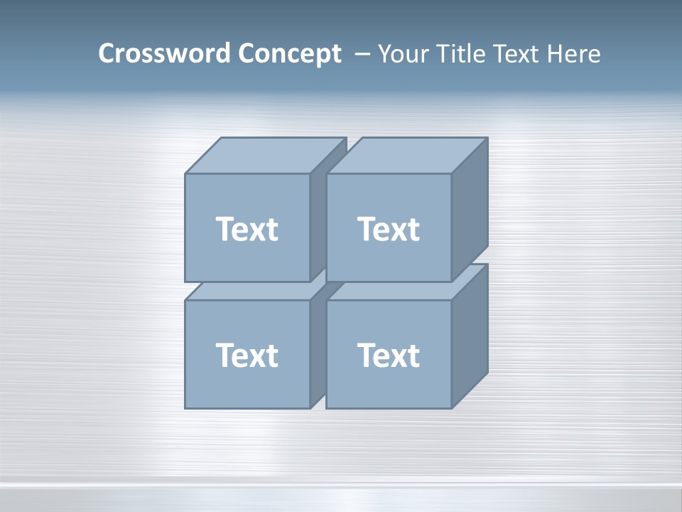 Design Steel Surface PowerPoint Template