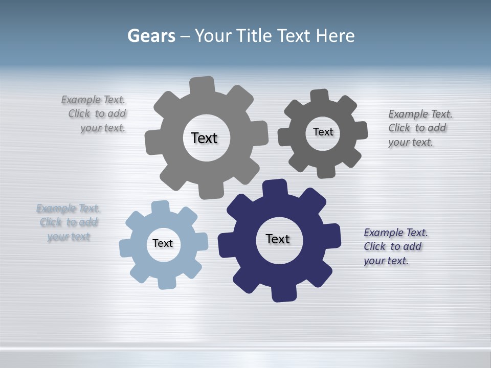 Design Steel Surface PowerPoint Template