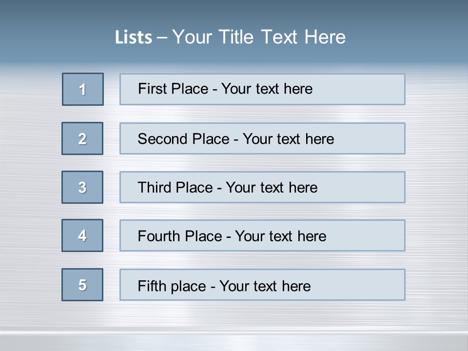 Design Steel Surface PowerPoint Template