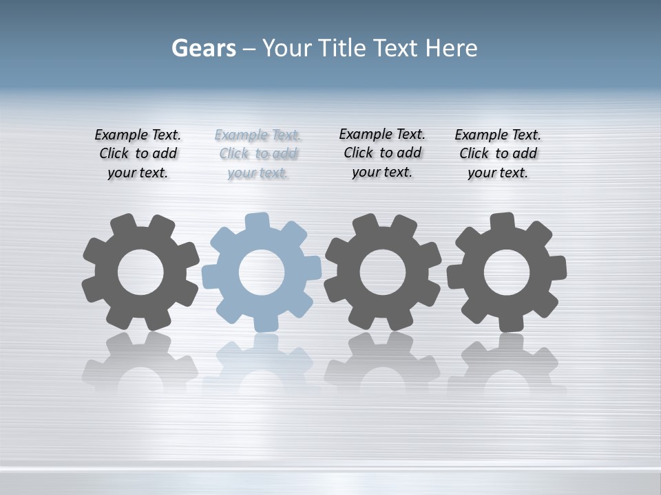 Design Steel Surface PowerPoint Template