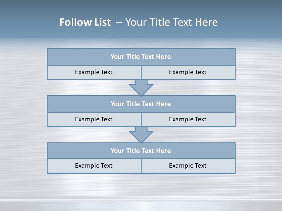 Design Steel Surface PowerPoint Template