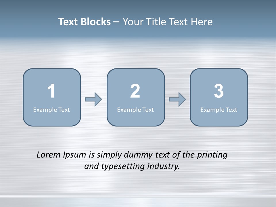 Design Steel Surface PowerPoint Template