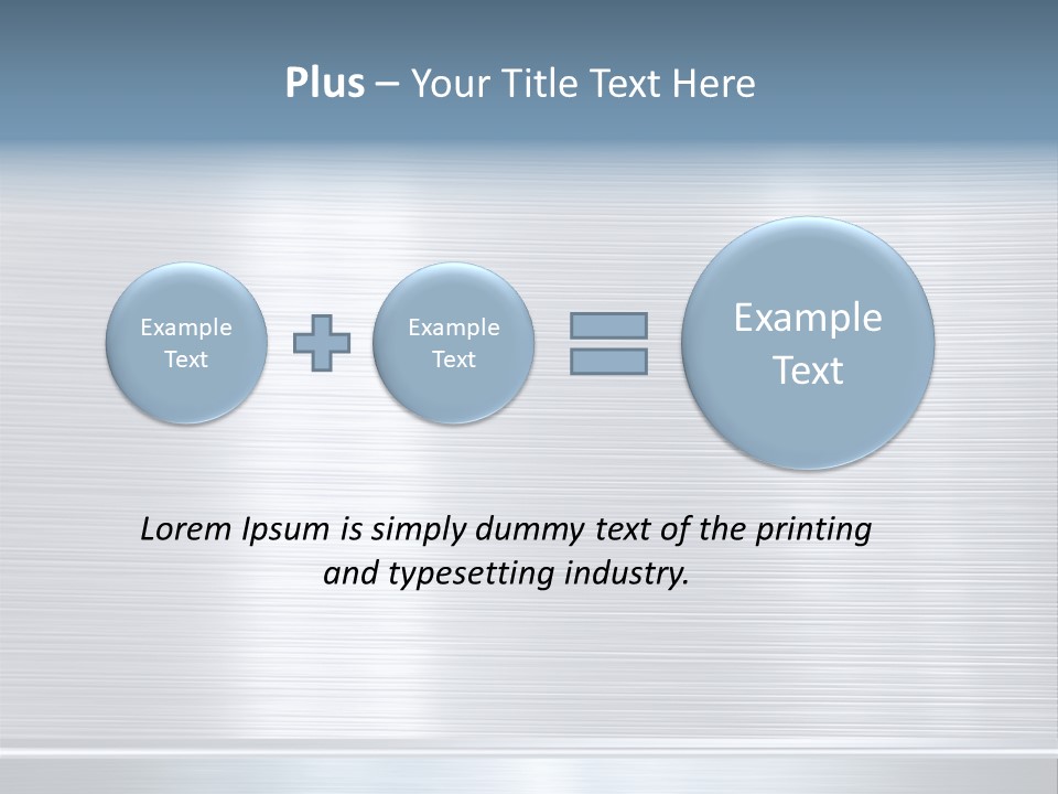 Design Steel Surface PowerPoint Template