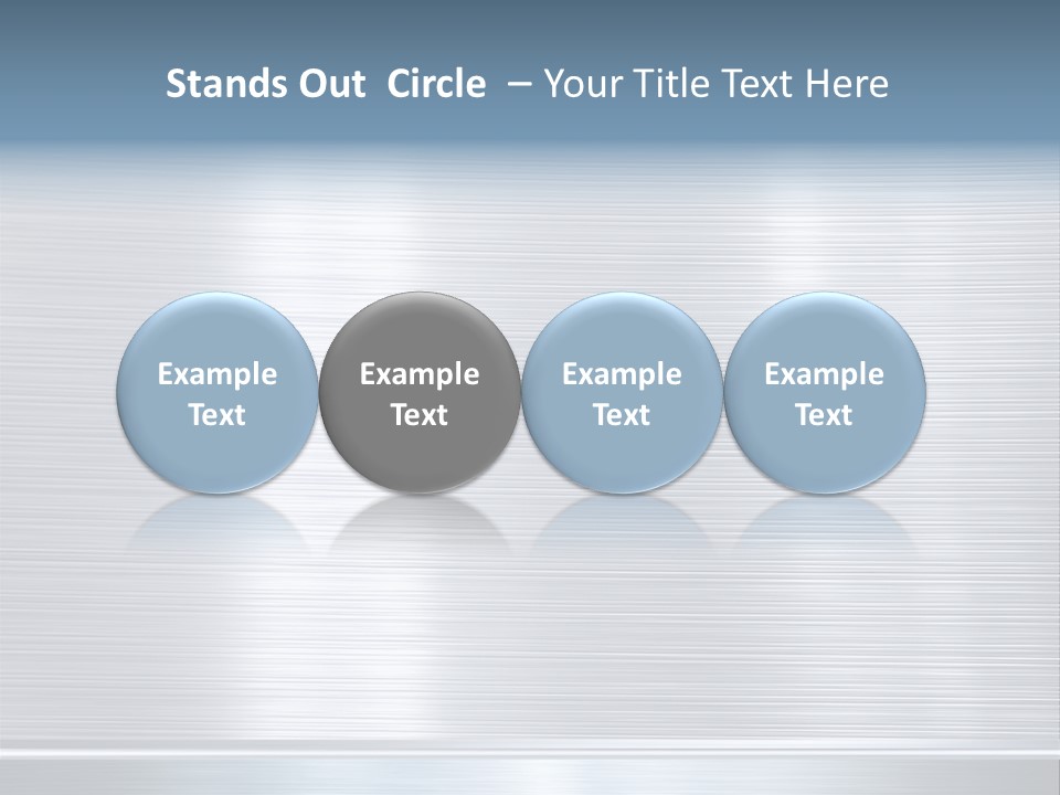 Design Steel Surface PowerPoint Template