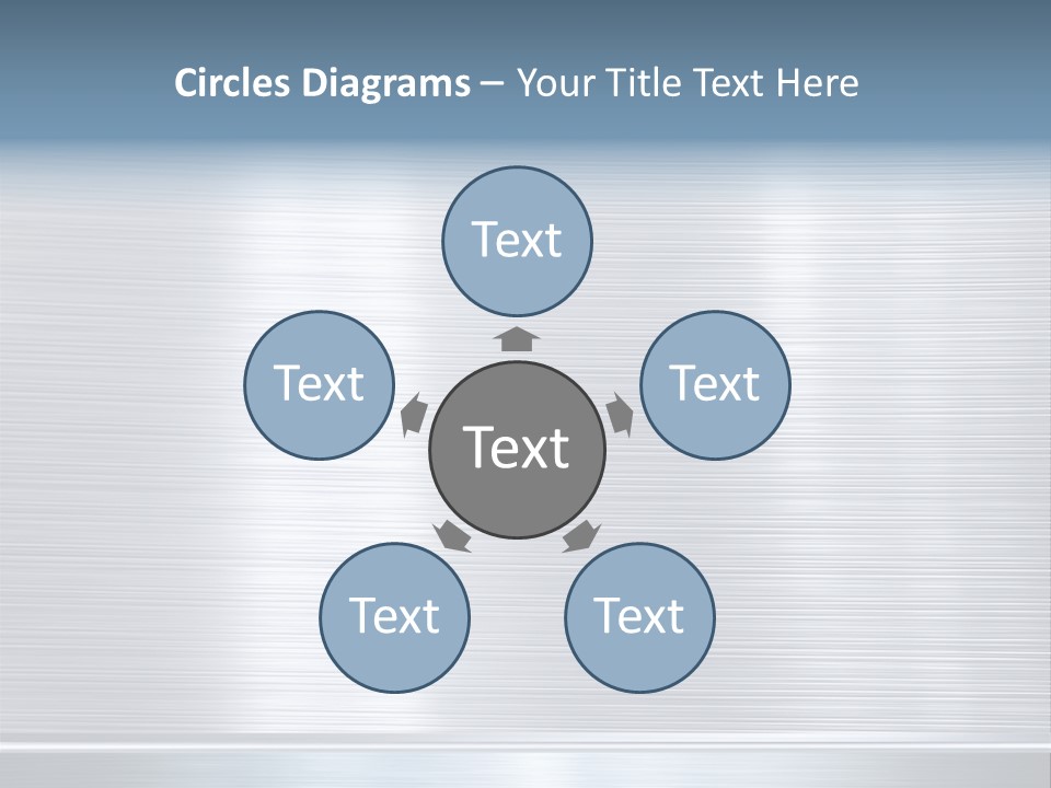 Design Steel Surface PowerPoint Template