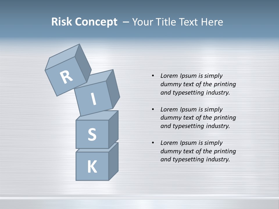 Design Steel Surface PowerPoint Template