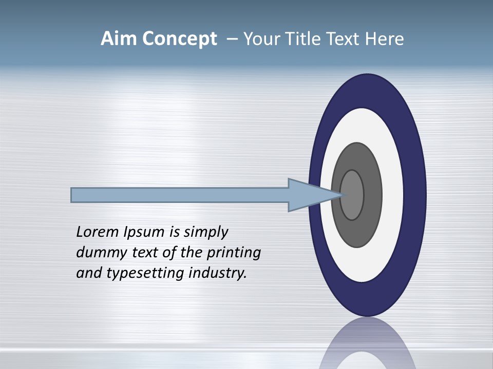 Design Steel Surface PowerPoint Template