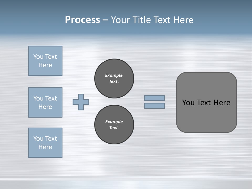 Design Steel Surface PowerPoint Template