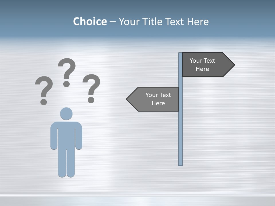 Design Steel Surface PowerPoint Template