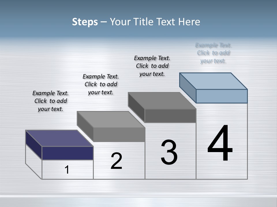 Design Steel Surface PowerPoint Template
