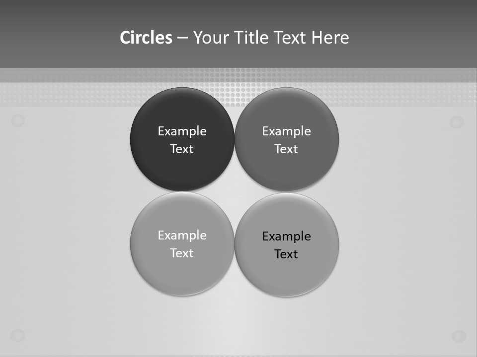 Metall Kulissen Signs PowerPoint Template