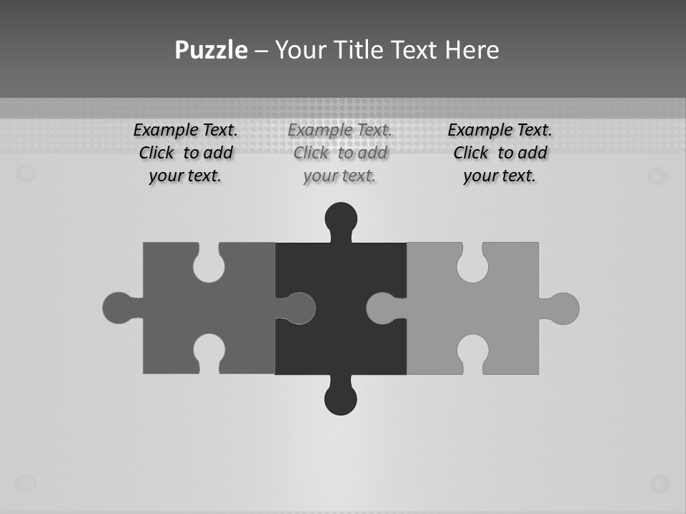 Metall Kulissen Signs PowerPoint Template