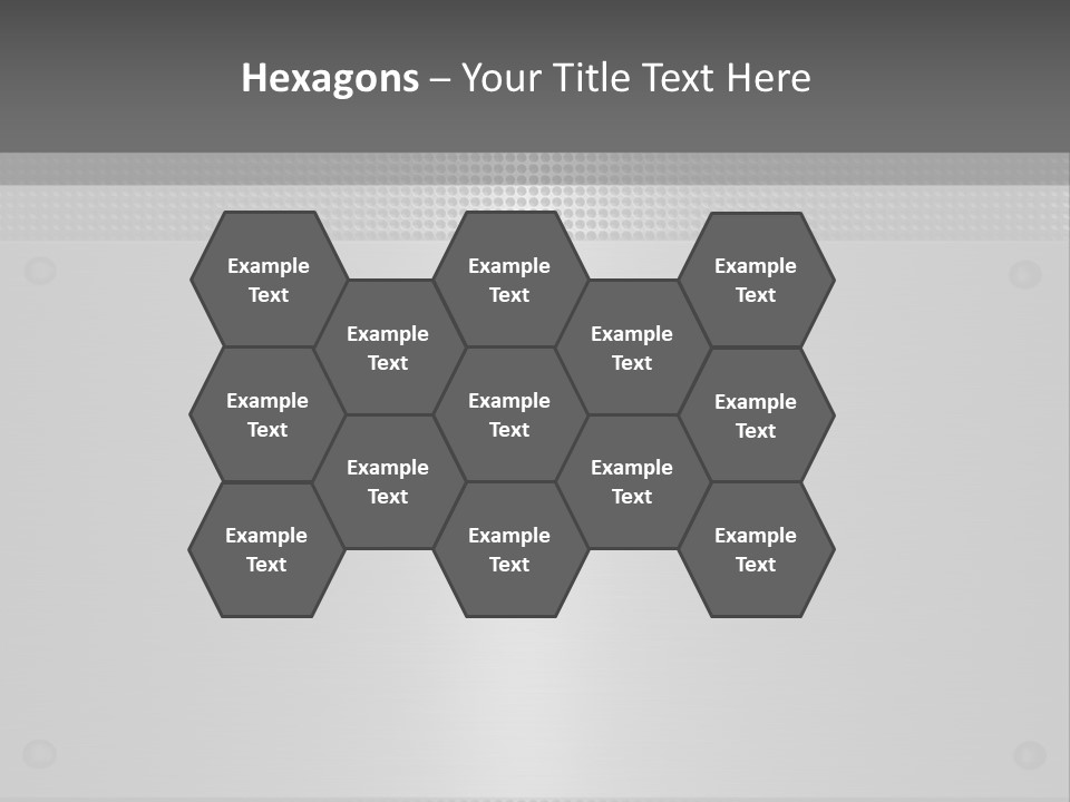 Metall Kulissen Signs PowerPoint Template
