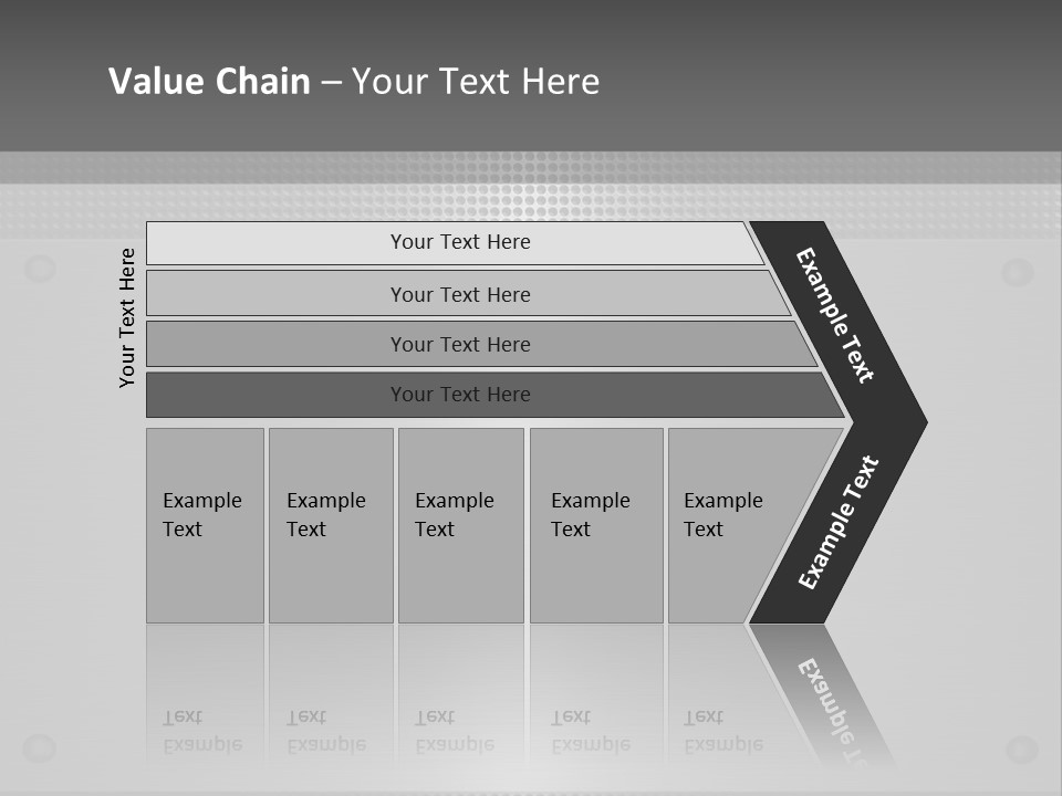Metall Kulissen Signs PowerPoint Template