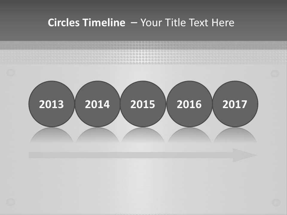 Metall Kulissen Signs PowerPoint Template