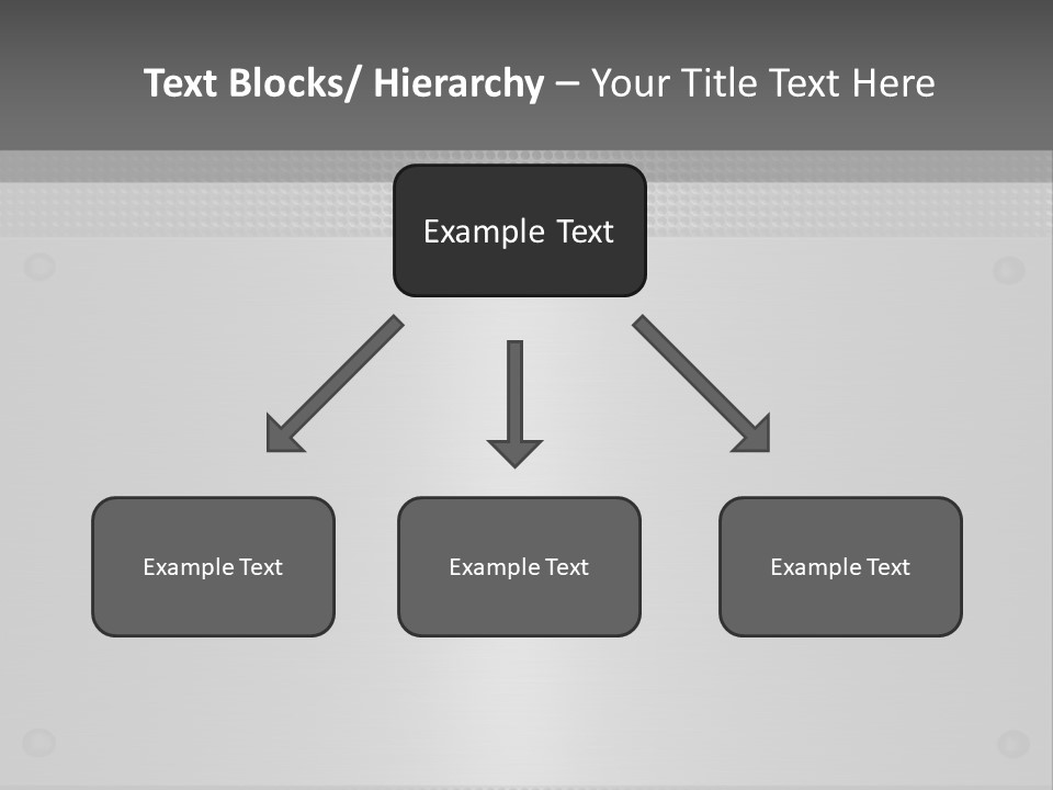 Metall Kulissen Signs PowerPoint Template