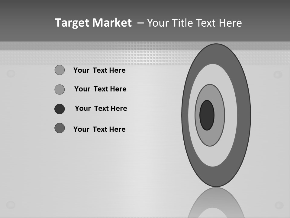 Metall Kulissen Signs PowerPoint Template