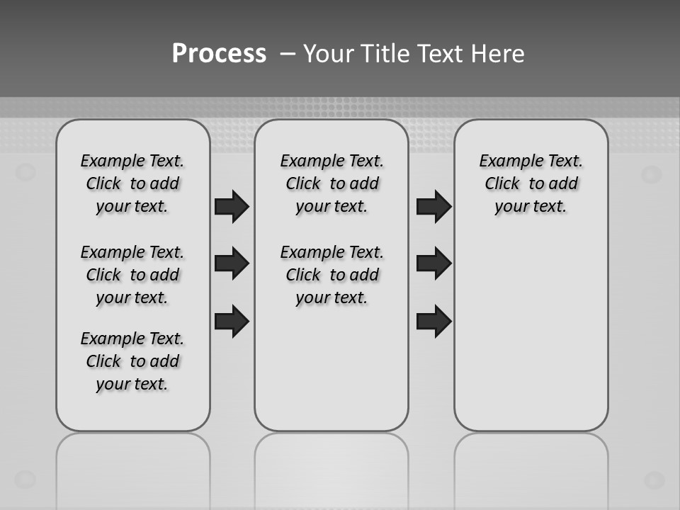 Metall Kulissen Signs PowerPoint Template