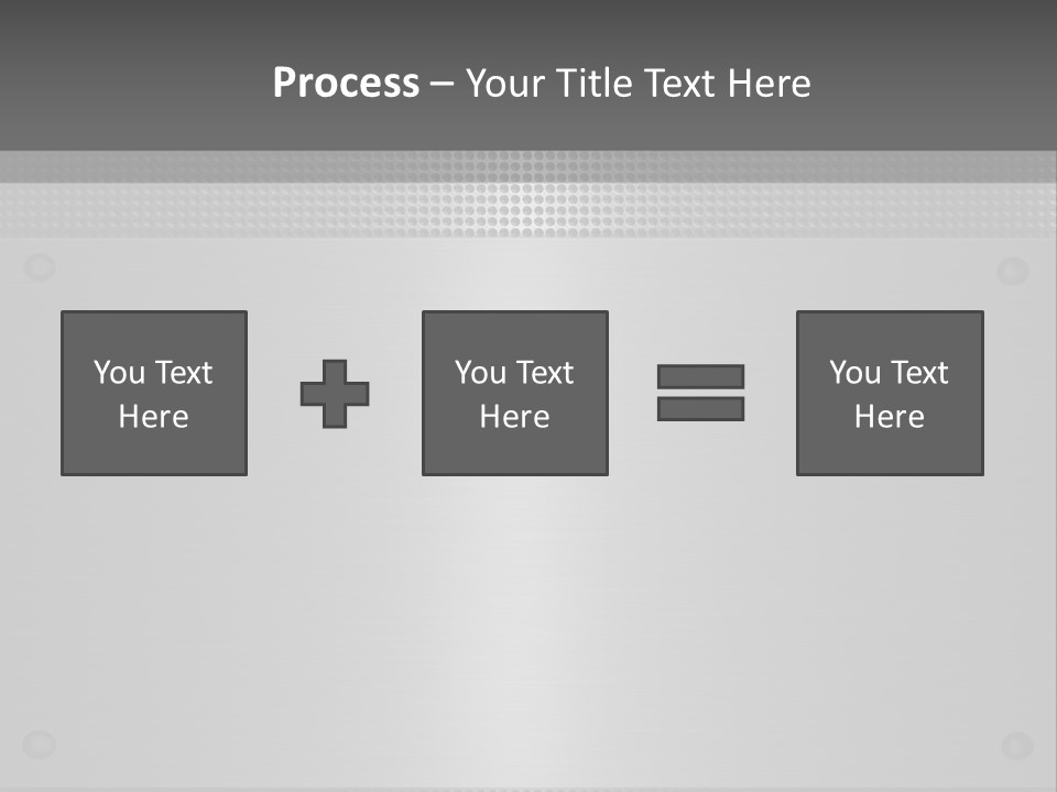 Metall Kulissen Signs PowerPoint Template