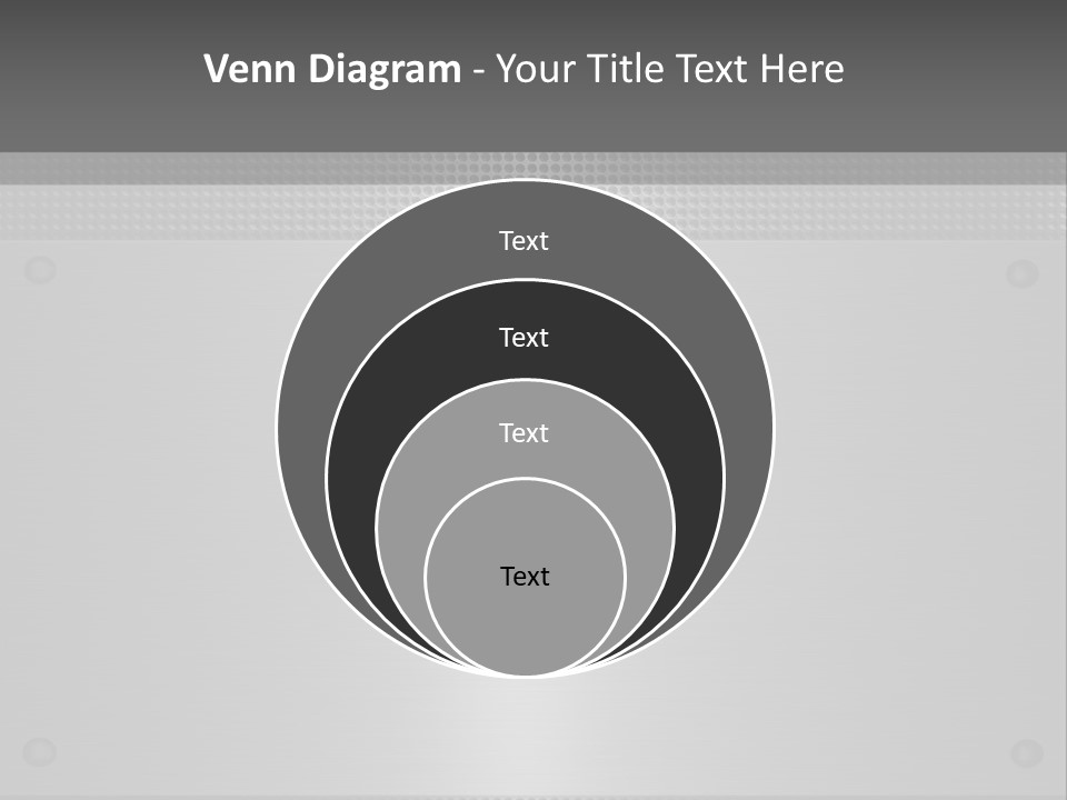 Metall Kulissen Signs PowerPoint Template