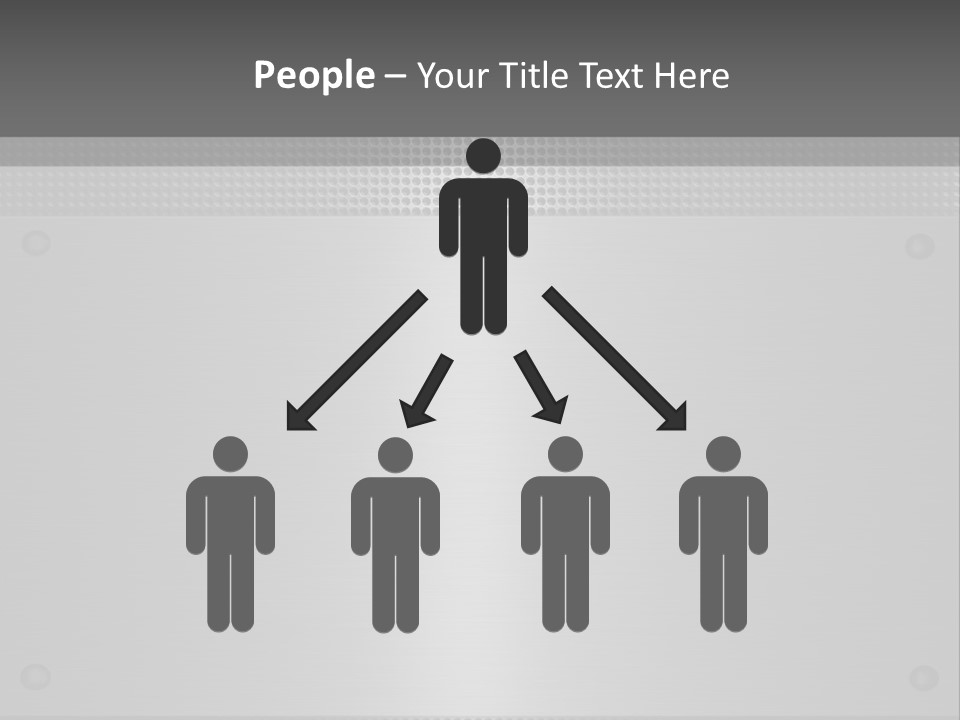 Metall Kulissen Signs PowerPoint Template