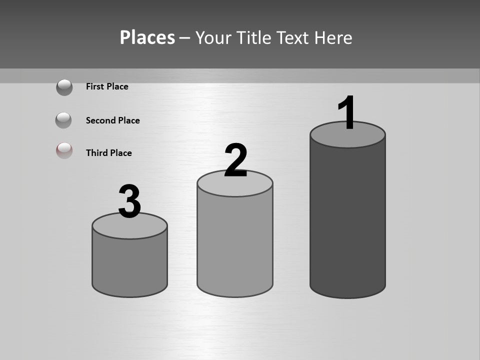 Texture Abstract Metallic PowerPoint Template